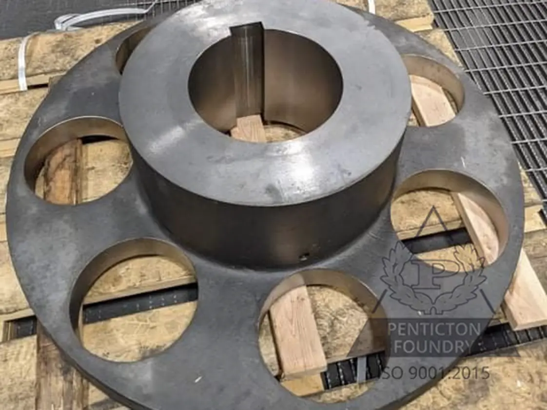 Inching hub for a rotating ball mill Inching hub for a rotating ball mill